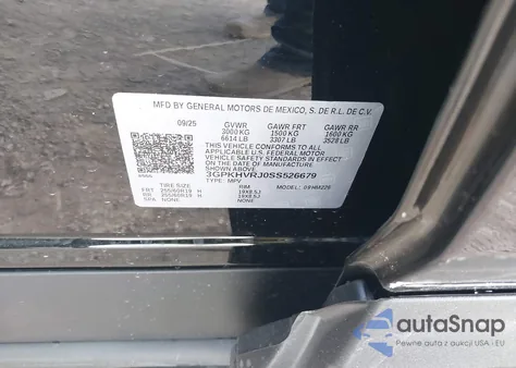 2025 Honda Prologue Ex from USA, damaged, VIN 3GPKHVRJ0SS526679